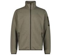 CMP - Jacquard Knitted Jacket - Giacca in pile 50 grigio/olivia