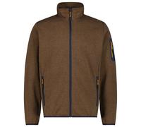 CMP - Jacquard Knitted Jacket - Giacca in pile 56 marrone
