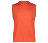 CMP - Jacquard T-Shirt Sleeveless - Canotta 50 rosso