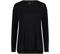 CMP Jersey Cotton-Modal Long Sleeves Shirt, Girl, 48, Nero