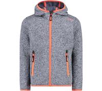 CMP - Kid G Jacket Fix Hood, Titanio-Calypso, 98
