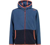 Cmp Fix Hood 32h1384 Full Zip Fleece Blu 6 Years Bambini