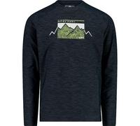 CMP - Kid T-Shirt, Nero Mel-Acido, 152