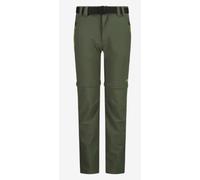 Cmp Kid Zip Off Pant Pantalone Convert Oil Green Junior 3T51644 E319