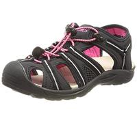 CMP KIDS AQUARII 2.0 HIKING SANDAL, Sandalo Sportivo Unisex - Bambini e ragazzi, Antracite-Purple Fluo, 37 EU