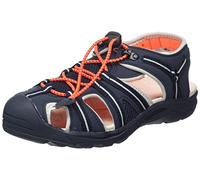 CMP KIDS AQUARII 2.0 HIKING SANDAL, Sandalo Sportivo Unisex - Bambini e ragazzi, Antracite-Stone, 34 EU