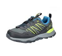 CMP - Kids Atik Low WP Outdoor Shoes, Graffite-Limegreen, 30