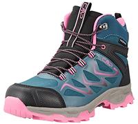 CMP KIDS BYNE MID WP OUTDOOR SHOES, Scarpe Sportive da Bambini Unisex - Bambini e ragazzi, Lake-Purple Fluo, 31 EU