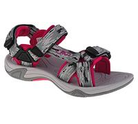 CMP KIDS HAMAL HIKING SANDAL, Sandali, Unisex - Bambini e ragazzi, Nero (Nero-Ghiaccio), 29 EU