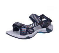 CMP KIDS HAMAL HIKING SANDAL, Sandalo Sportivo Unisex - Bambini e ragazzi, Antracite-Flame, 33 EU