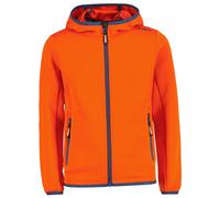 CMP - Kid's Jacket with Fix Hood - Giacca in pile 116 arancione
