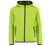 CMP - Kid's Jacket with Fix Hood - Giacca in pile 116 verde