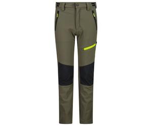 CMP - Kid's Long Softshell Pant - Pantaloni softshell 116 olivia