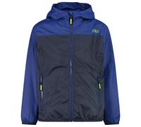 CMP - Kid's Packable Jacket Rain Fix Hood - Giacca antipioggia 104 blu