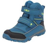 CMP - Kids Pyry Snow Boot Wp, Petrol-Yellow Fluo, 29