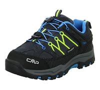 CMP Kids Rigel Low Trekking Shoes Wp, Scarpe da trekking Unisex - Bambini e ragazzi, Antracite-Yellow Fluo, 32 EU