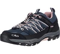 CMP Kids Rigel Low Trekking Shoes Wp, Scarpe da trekking Unisex - Bambini e ragazzi, Asphalt-Rose, 30 EU