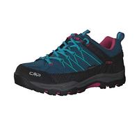 CMP Kids Rigel Low Trekking Shoes Wp, Scarpe da trekking Unisex - Bambini e ragazzi, Deep Lake Baltic, 33 EU