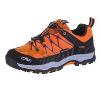 CMP Kids Rigel Low Trekking Shoes Wp, Scarpe da trekking Unisex - Bambini e ragazzi, Flame-Blue, 28 EU