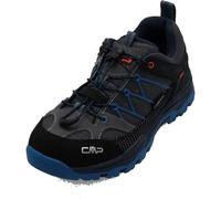 CMP Kids Rigel Low Trekking Shoes Wp, Scarpe da trekking Unisex - Bambini e ragazzi, Graffite-Oltremare, 31 EU