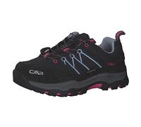 CMP Kids Rigel Low Trekking Shoes Wp, Scarpe da trekking Unisex - Bambini e ragazzi, Titanio-Skyway, 30 EU