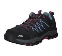 CMP Kids Rigel Low Trekking Shoes Wp, Scarpe da trekking Unisex - Bambini e ragazzi, Titanio-Skyway, 32 EU