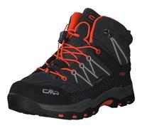 CMP Kids Rigel Mid Trekking Shoes Wp, Scarpe da trekking Unisex - Bambini e ragazzi, Antracite Flash Orange 47UG, 31 EU