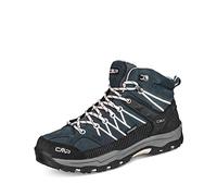 CMP Kids Rigel Mid Trekking Shoes Wp, Scarpe da trekking Unisex - Bambini e ragazzi, Asphalt Rose, 41 EU