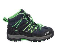 CMP Kids Rigel Mid Trekking Shoes Wp, Scarpe da trekking Unisex - Bambini e ragazzi, B Blue Gecko 51AK, 33 EU