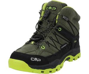 CMP Kids Rigel Mid Trekking Shoes Wp, Scarpe da trekking Unisex - Bambini e ragazzi, Kaki Acido, 30 EU