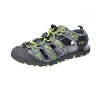 CMP KIDS SAHIPH HIKING SANDAL, Sandalo Sportivo Unisex - Bambini e ragazzi, Graffite-Lime Green, 36 EU