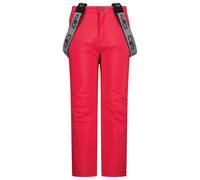 CMP - Kid's Salopette Twill - Pantaloni da sci 110 rosso