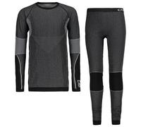 CMP - Kid's Seamless Set (Sweat+Pant) - Intimo da sci 14-16 Years grigio/nero