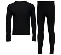 CMP - Kid's Set (Sweat And Pant) - Intimo da sci 140 nero