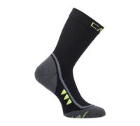 CMP - Kids Trekking Sock Mid Supersoft 50, Piombo, 31/33