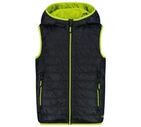 CMP - Kid's Vest Fix Hood - Gilet sintetico 104 nero