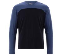 CMP - Kildar T-Shirt - Maglia a manica lunga merino 58 nero/blu