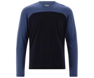 CMP - Kildar T-Shirt - Maglia a manica lunga merino 58 nero/blu