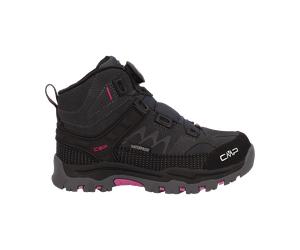 CMP Kiruna Mid Waterproof Kids Antracite/Festival 36 Nero