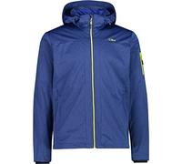 CMP Lightweight, windproof and waterproof softshell melange jacket WP 8,000, Man, Bluish Mel., 56
