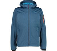 CMP Lightweight, windproof and waterproof softshell melange jacket WP 8,000, Man, Deep Lake Mel., 48