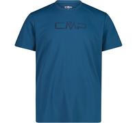 CMP Maglia a Maniche Corte Girocollo da Uomo con Logo 39T7117P