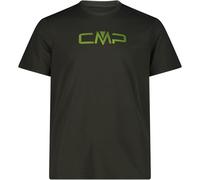CMP Maglia a Maniche Corte Girocollo da Uomo con Logo 39T7117P-f963 Pine