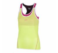 CMP Maglia Corsa Freizeitshirt Canottiera Verde Dryfunction Elasticizzato