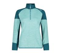 CMP - Maglia da Donna in Pile Grid Tech, Acqua, 40