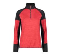 CMP - Maglia da Donna in Pile Grid Tech, Corallo, 50