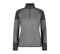 CMP - Maglia da Donna in Pile Grid Tech, Mineral Mel., 44