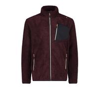 CMP Maglia in pile HighLoft Burgundy/Antracite da Uomo 56 IT Bordeaux