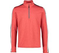 CMP Maglia in Pile Softech Superleggero, Uomo, Ferrari Mel-Antracite, 52, Ferrari Mel-Antracite