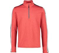 CMP Maglia in Pile Softech Superleggero, Uomo, Ferrari Mel-Antracite, 54, Ferrari Mel-Antracite